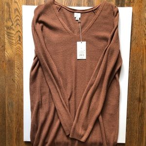 Brown sweater dress from target